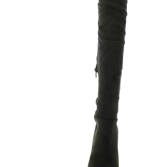 Journee Collection Women's Kaison High Knee Boot black 8 with/ BONUS GIFT - Picture 2 of 6